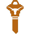 Schlage Key - Texas Longhorns